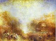 J.M.W. Turner Mercury Sent to Admonish Aeneas painting